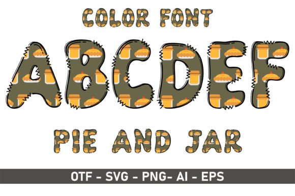Apple Pie and Jar: A Handwritten Font for Creative Projects