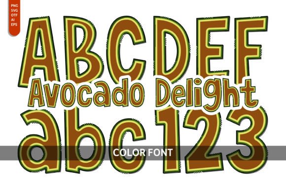Avocado Delight: Infusing Playful Energy into Your Designs