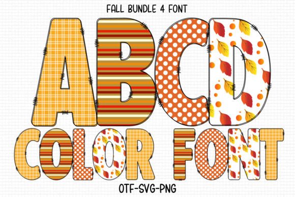 Bring Autumn to Life with the Fall Alphabet Font