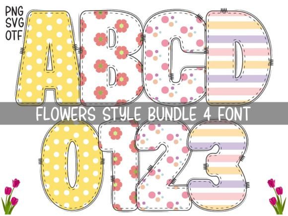 Flowers Style: A Charming Typeface for Creative Brands