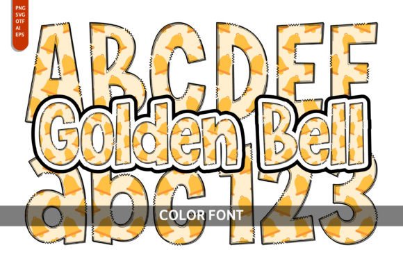 Golden Bell: A Playful Typeface for Joyful, Creative Projects