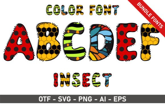 Insect Bundle: A Creative Font for Whimsical Designs