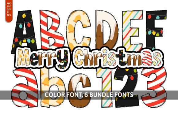 Merry Christmas Bundle: A Playful Font for Festive Designs
