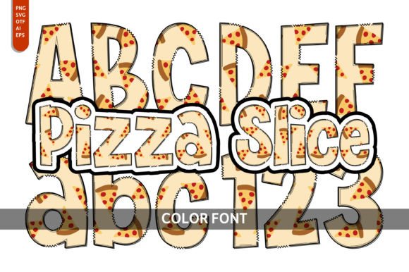 Pizza Slice: A Playful Font for Creative Projects