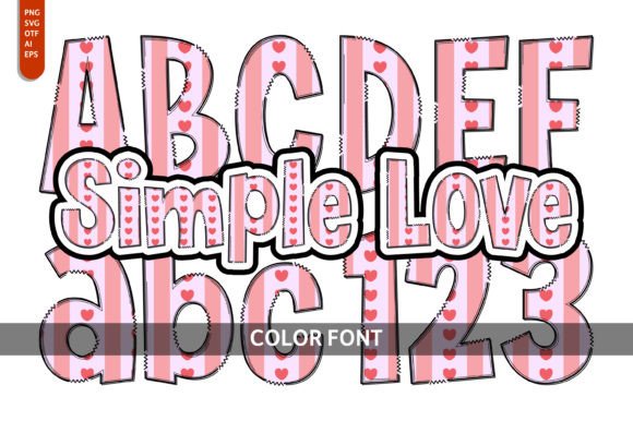 Simple Love: The Playful Font for Modern Designers
