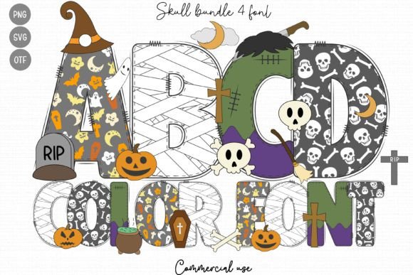 Skull Bundle: Crafting Spooky Season Magic
