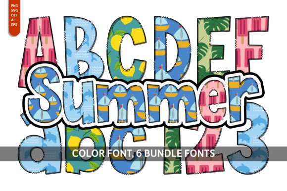 Summer Bundle: Capture the Season's Vibrant Energy in Your Designs