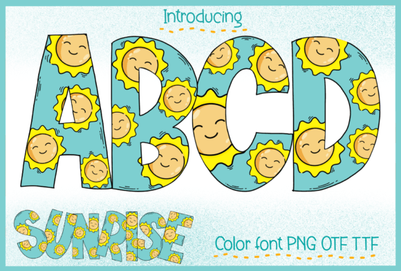 Sunrise: The Playful Font for Kids' Projects & Beyond