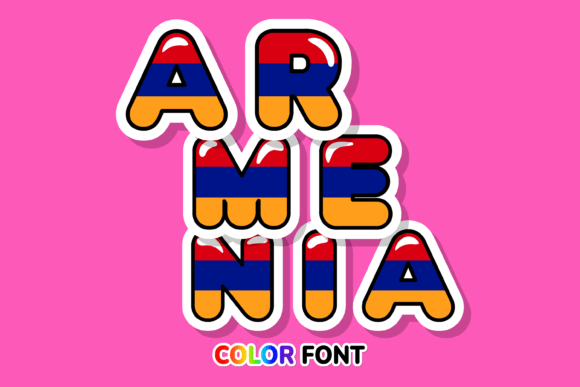 The Armenia Color Font: A Tribute to Culture in Every Glyph