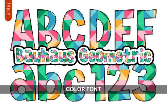 Unleash Creative Energy with Bauhaus Geometric Typography