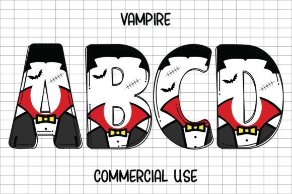 Vampire Font: A Playful Twist on Spooky Style