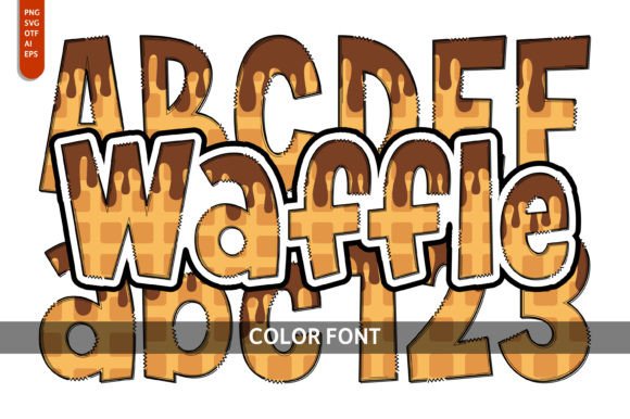 Waffle: A Deliciously Colorful Display Font